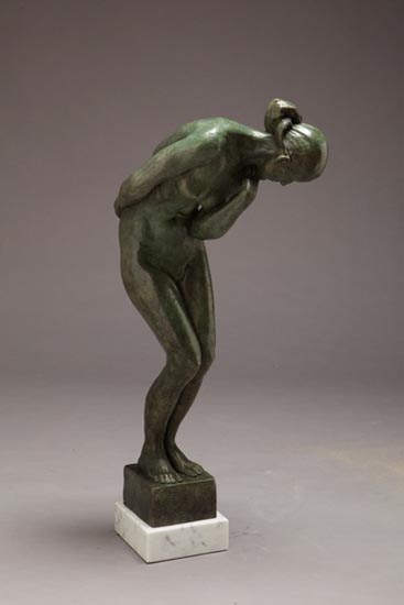 Julia Levitina sculpture, figurative sculpture, contemporary sculpture, bronze