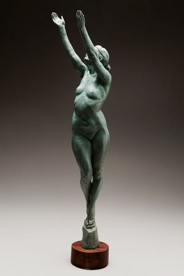 Julia Levitina sculpture, figurative sculpture, contemporary sculpture, bronze