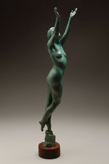 Julia Levitina sculpture, figurative sculpture, contemporary sculpture, bronze