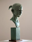 Julia Levitina sculpture, figurative sculpture, contemporary sculpture, bronze