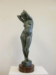 Julia Levitina sculpture, figurative sculpture, contemporary sculpture, bronze