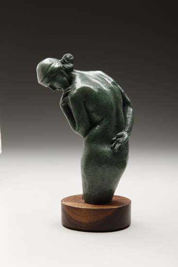 Julia Levitina sculpture, figurative sculpture, contemporary sculpture, bronze