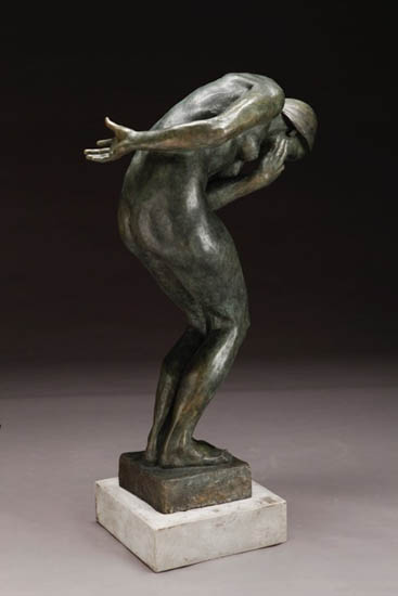 Julia Levitina sculpture, figurative sculpture, contemporary sculpture, bronze