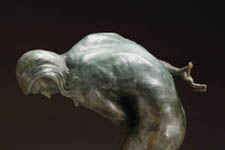 Julia Levitina sculpture, figurative sculpture, contemporary sculpture, bronze