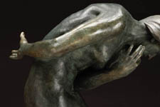 Julia Levitina sculpture, figurative sculpture, contemporary sculpture, bronze