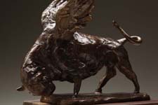 Julia Levitina sculpture, figurative sculpture, contemporary sculpture, bronze