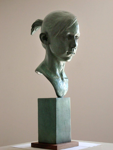 Julia Levitina sculpture, figurative sculpture, contemporary sculpture, bronze