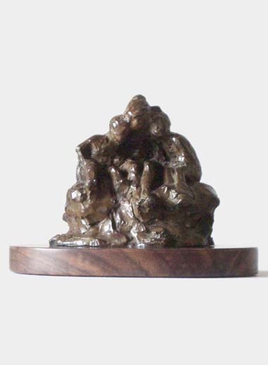 Julia Levitina sculpture, figurative sculpture, contemporary sculpture, bronze